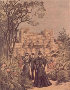 Tsarina Maria Feodorovna at the Turbie Hotel by Henri Meyer