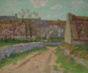Village in Clohars, 1898
