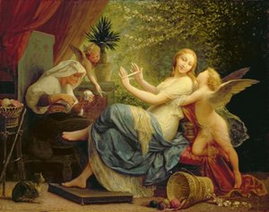 Innocence Seduced by Love by Henri Pierre Picou