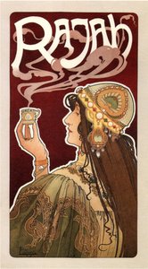 Rajah Coffee Poster by Henri Henri Antoine Théodore Livemont