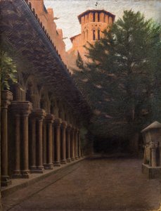Cloister of the Augustins in Toulouse by Henri Rachou