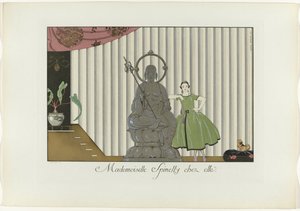 Mademoiselle Spinelly at Home (The Happiness of the Day or The Graces in Fashion)