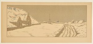The Snow by Henri Rivière