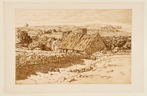 [Landscape with a Mill] by Henri Rivière