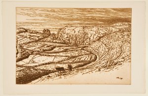 Breton Landscape by Henri Rivière