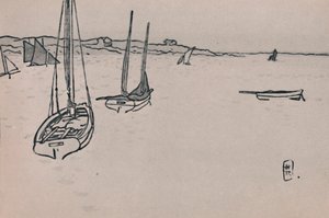 Breton Landscape by Henri Rivière