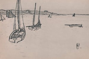 Breton Landscape by Henri Rivière
