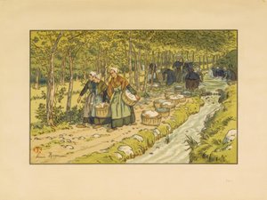 Washhouse at Tréboul
