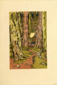 Woodland Washhouse in Loguivy by Henri Rivière