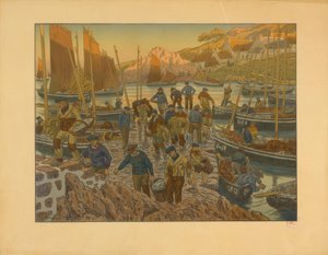 The Port by Henri Rivière
