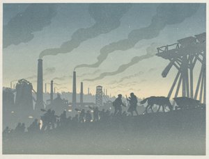 The Wandering Jew: The Modern City by Henri Rivière