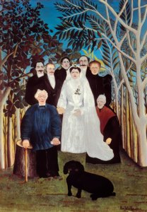 A Country Wedding by Henri Rousseau