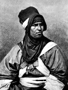 A Targui man, 1895