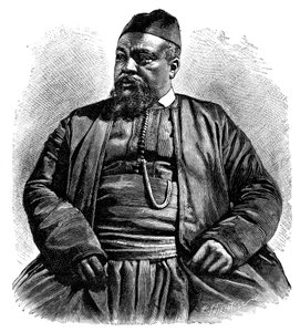 Mulai Tayeb, the Sheriff of Wezzan, North Africa, 1895 by Henri Thiriat