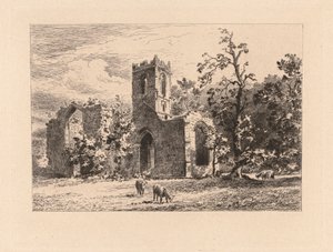 Mount-Grace Abbey by Henri Toussaint