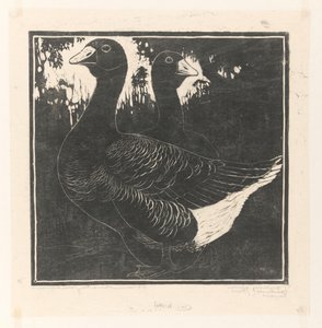 Toulouse Geese by Henri Verstijnen (signed by artist)