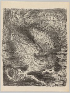 The Vintages!: Seven Owls and a Serpent, c. 1900 by Henri de Groux