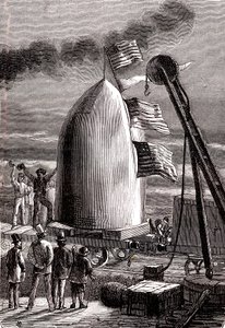 The Giant Gun Projectile Arrived at Stone