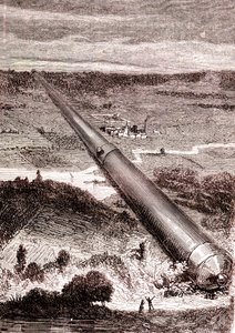 The Giant Space Gun from J. T. Maston, 