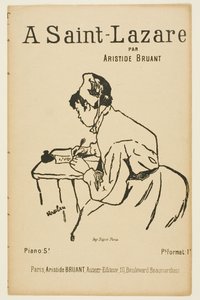 At Saint-Lazare by Henri de Toulouse-Lautrec