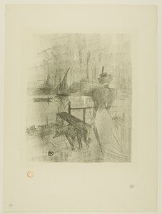 Adieu by Henri de Toulouse-Lautrec