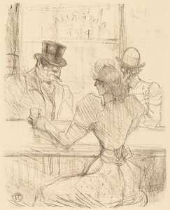 At the Picton Bar, rue Scribe by Henri de Toulouse-Lautrec