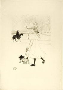 In the Woods by Henri de Toulouse-Lautrec
