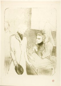 Brandès and le Bargy, in Les Cabotins by Henri de Toulouse-Lautrec