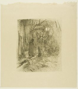 Busk Cemetery, from Au Pied du Sinaï by Henri de Toulouse-Lautrec