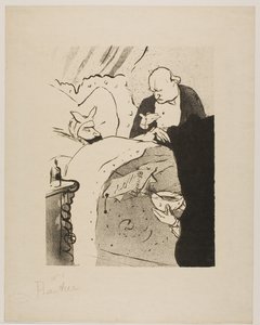 Carnot is Sick! by Henri de Toulouse-Lautrec