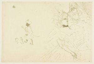 Cover for The Example of Ninon de Lenclos in Love by Henri de Toulouse-Lautrec