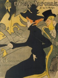 Divan Japonais by Henri de Toulouse Lautrec