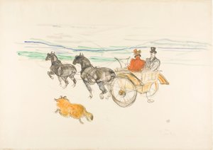 Double Harness by Henri de Toulouse-Lautrec