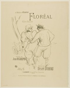 Floreal, from Melodies of Desire Dihau by Henri de Toulouse-Lautrec