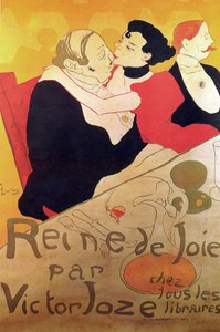 Henri de Toulouse-Lautrec 1864 - 1901, French painter, Reine de Joie 1892