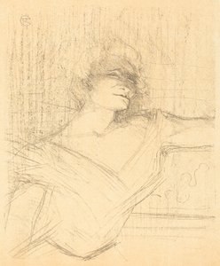 In "La glu" by Henri de Toulouse-Lautrec