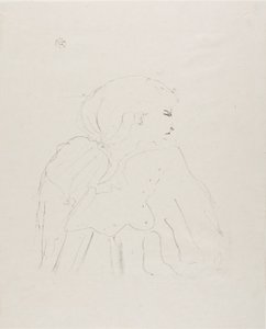Jane Hading, from Thirteen Lithographies by Henri de Toulouse-Lautrec