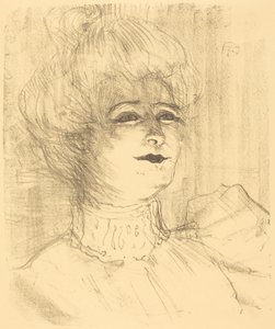 Jeanne Hading by Henri de Toulouse-Lautrec