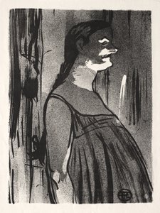 The Café-concert: Mme. Abdala by Henri de Toulouse-Lautrec