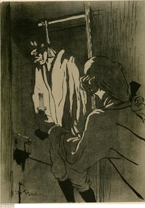 The Hanged Man (1st Plate) by Henri de Toulouse-Lautrec