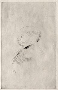 Portrait of Mr. X by Henri de Toulouse-Lautrec
