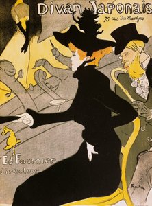 Poster for Divan Japonais by Henri de Toulouse Lautrec