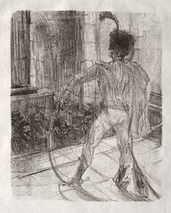 At the Foot of Sinai: Schlomé Fuss at the Synagogue by Henri de Toulouse-Lautrec