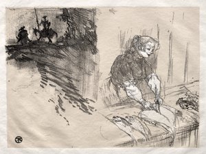 The Brief Joys: Cover by Henri de Toulouse-Lautrec