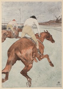 The Jockey by Henri de Toulouse-Lautrec
