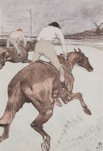 The Jockey by Henri de Toulouse Lautrec