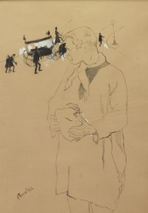 The Last Respects by Henri de Toulouse Lautrec