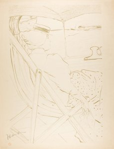 The Passenger in Cabin 54—A Cruise by Henri de Toulouse-Lautrec