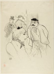 The Stalk—Moulin Rouge by Henri de Toulouse-Lautrec