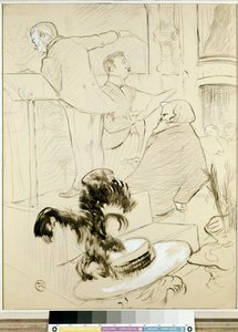 The Great Concerts of the Opera: Ambroise Thomas Witnessed a Rehearsal of Francesca da Rimini, c.1896 by Henri de Toulouse Lautrec